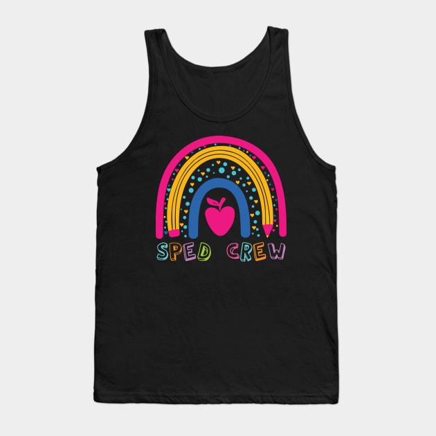 Special Education Teacher Paraprofessional Back To School Tank Top by Gaming champion